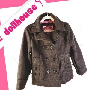 Dollhouse  Peacoat Grey Girls size 5/6 medium